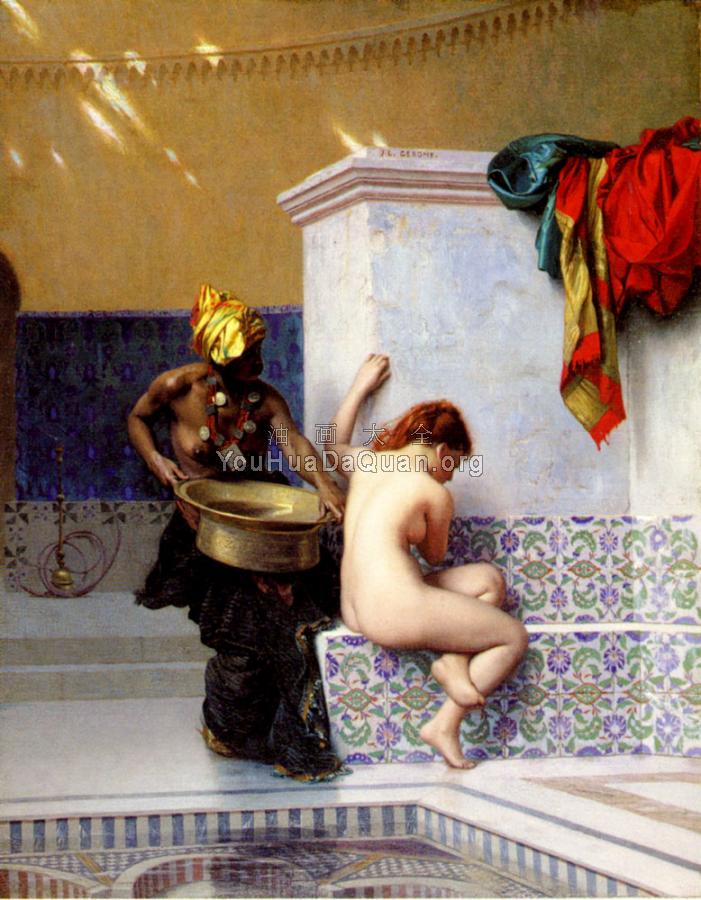 Moorish Bath - 让·莱昂·杰罗姆